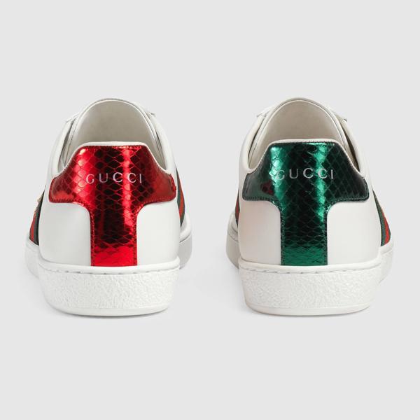 GUCCI スーパーコピー 新作 エース エンブロイダリー ビー付き スニーカー 8030807